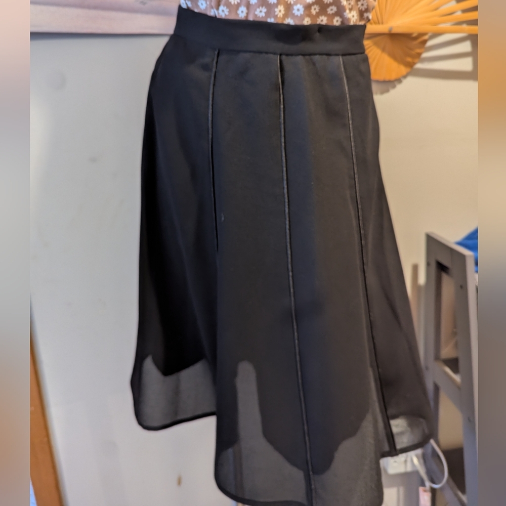 Black Flair skirt